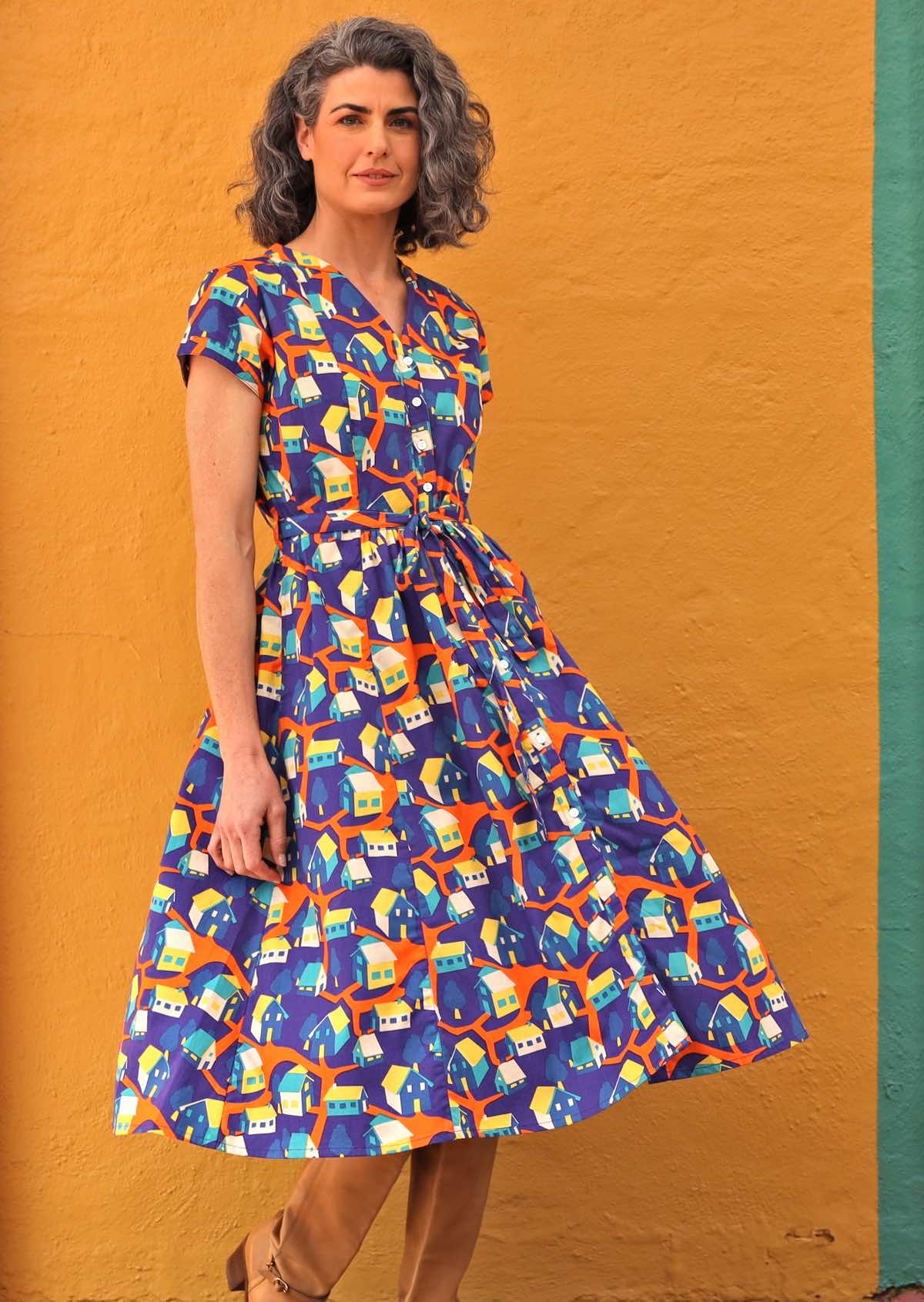 Vivien Dress Around the Houses - Ysert