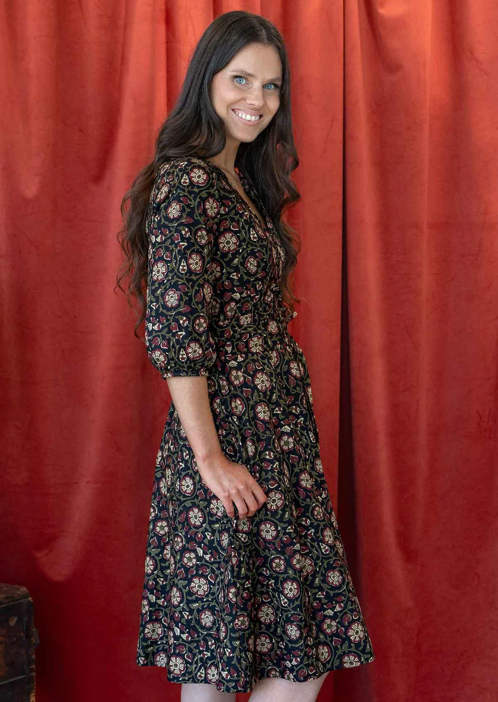 Ella Wrap Dress Sahira - Ysert