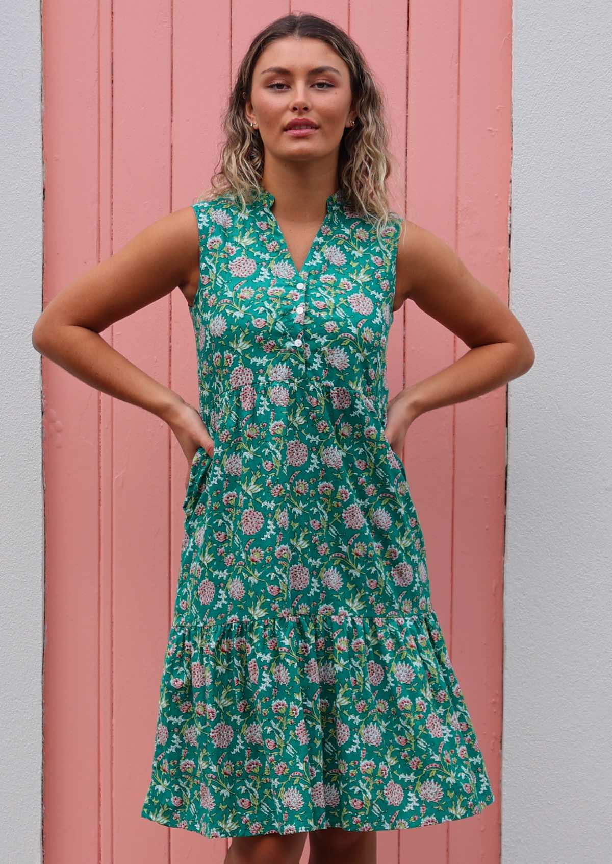 Ember Midi Dress Juniper - Ysert