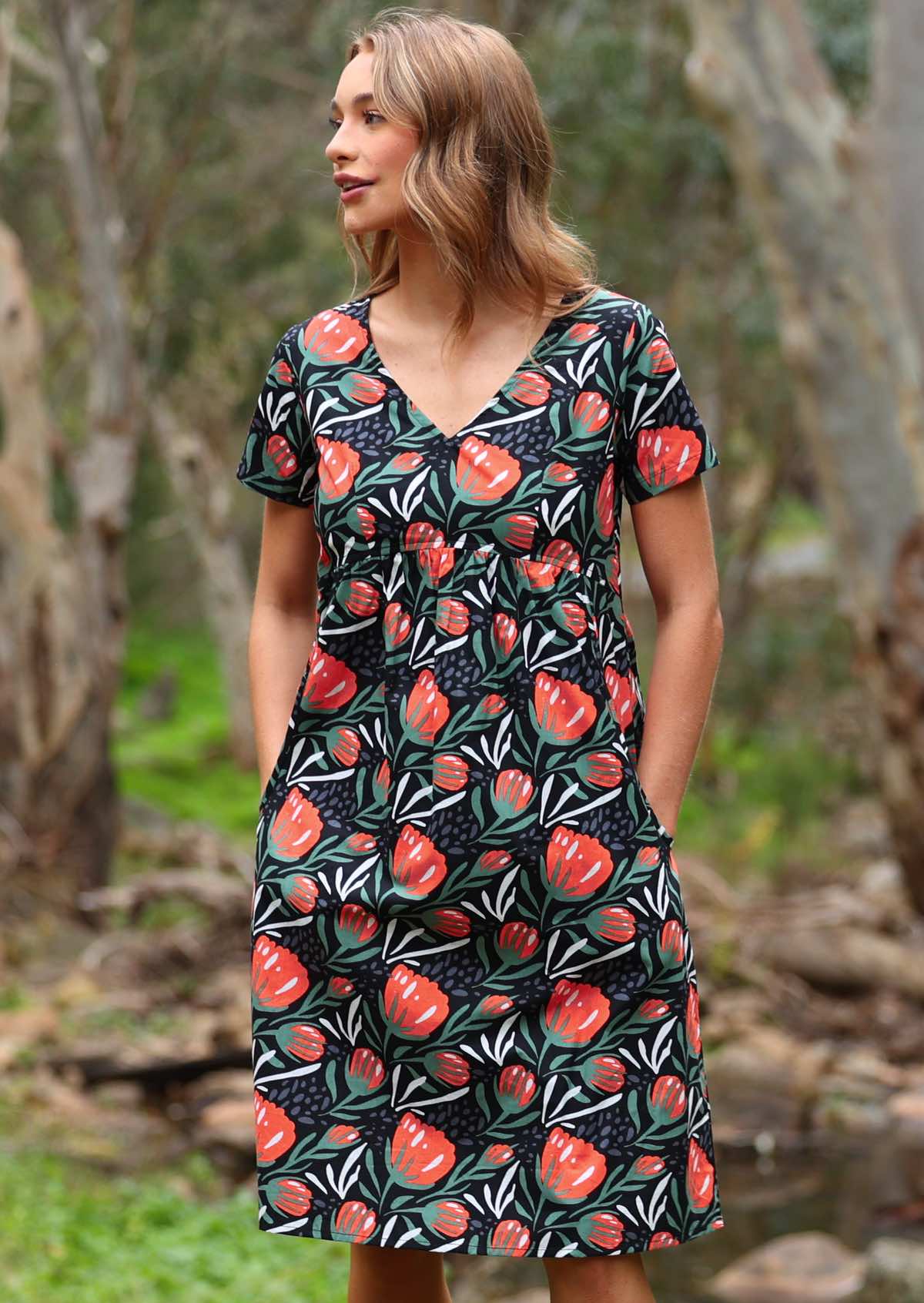 Etta Dress Botany - Ysert