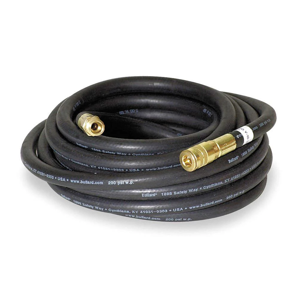 Bullard Airline Hose 50 ft. Rubber 3/8 In. Diameter - Ysert