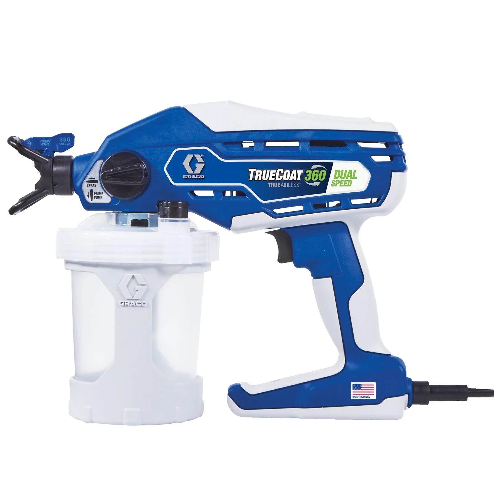 TrueCoat 360 Dual Speed TrueAirless Paint Sprayer, 240V - Ysert