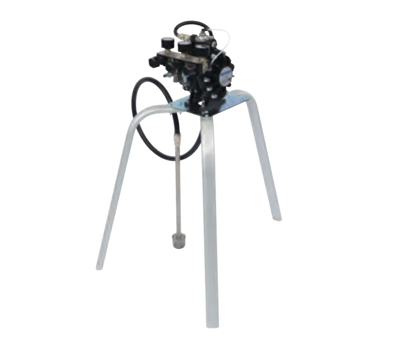 BINKS DX70 Bare Diaphragm Pump - Tripod Mount w/ Gravity Feed 1.4 gal hopper - Ysert