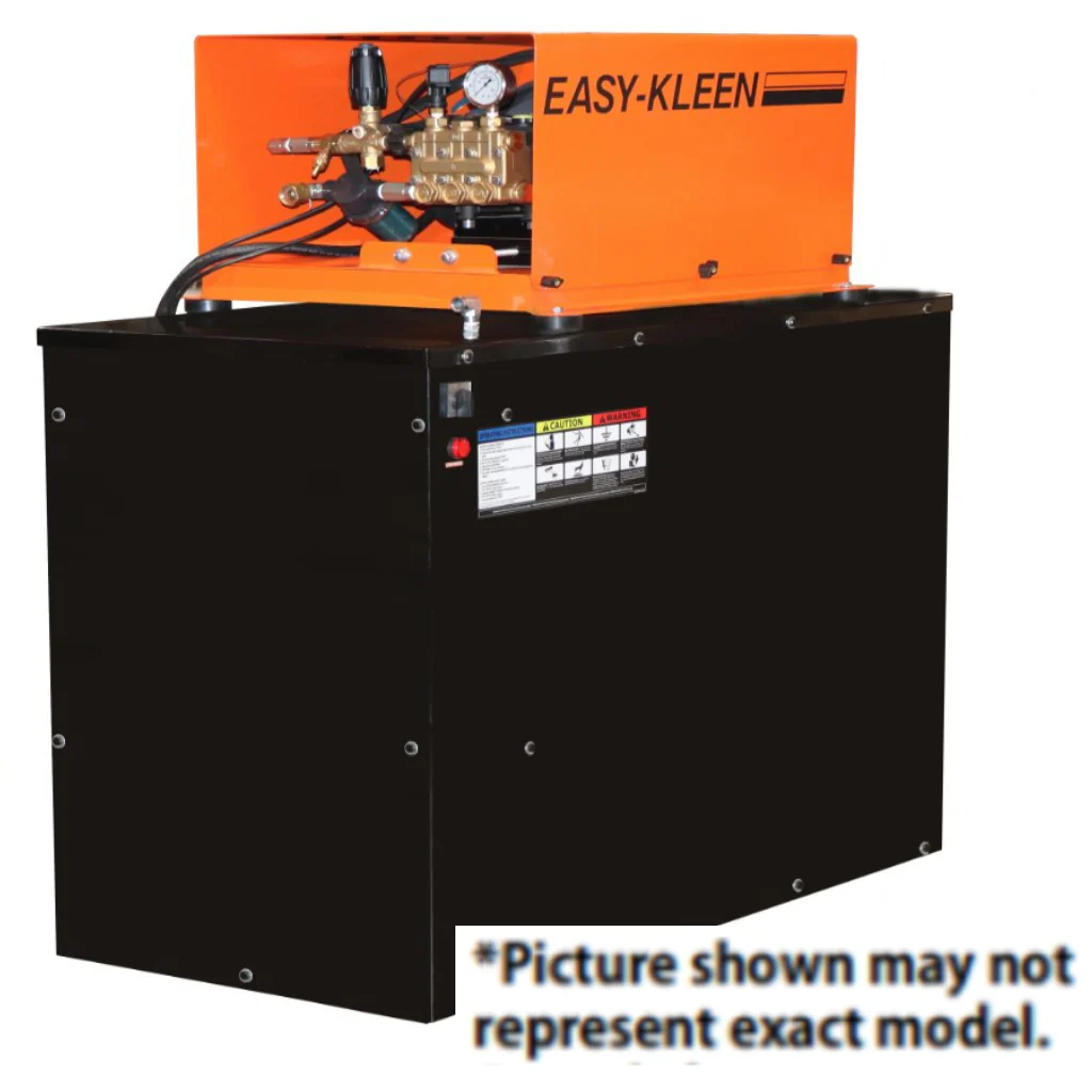 Easy-Kleen EH411E24A 1200 PSI @ 4.0 GPM Belt Drive Industrial Hot Water Fully Electric Pressure Washers - Ysert