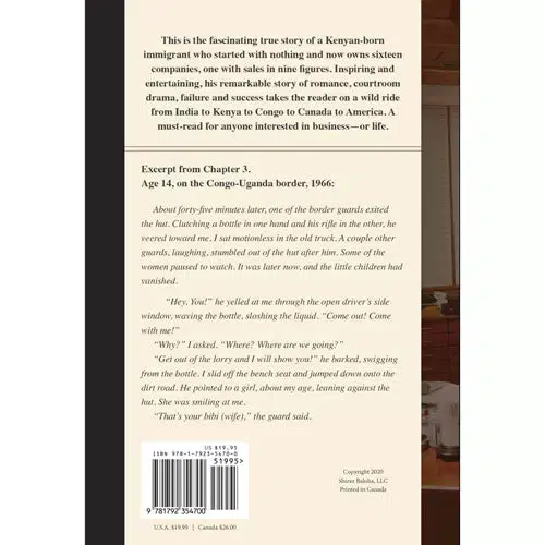 Grizzly SBBOOK - A Bad Case of Capitalism Book by Shiraz Balolia - Ysert