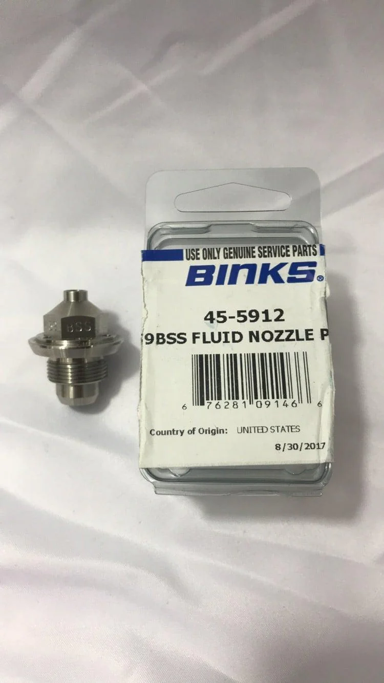 Binks 45-5912 59BSS Fluid Nozzle - Ysert