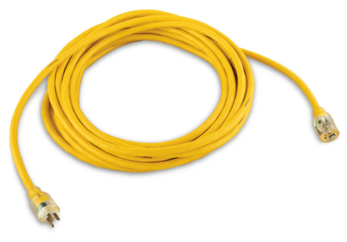 Allegro Standard Extension Cord, 125V, Yellow - Ysert