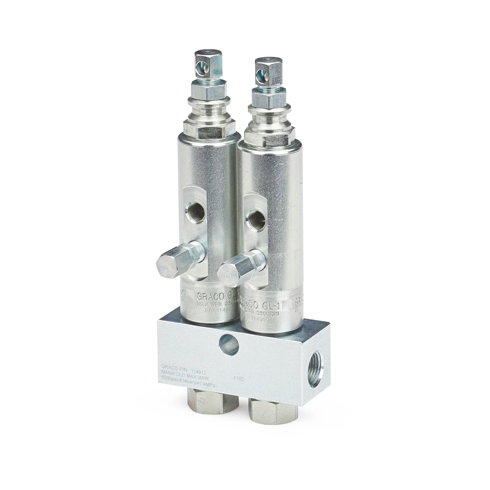 Graco GL-1™ Grease Injectors - 2 Injectors and Manifold - Ysert
