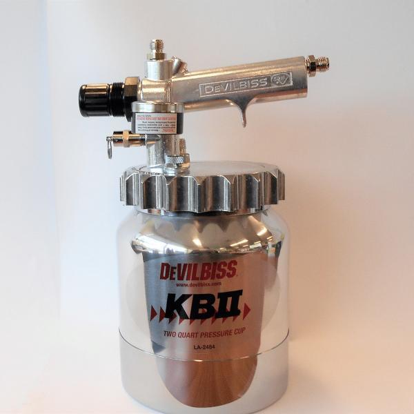 Devilbiss  KB Two-Quart Pressure Cup KB-555 Aluminum (Tank only) - Ysert