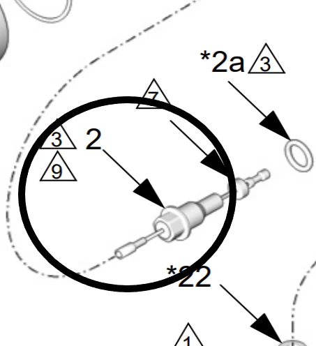 Graco 24B789 3/32 Carbide Ball Needle Kit - Ysert