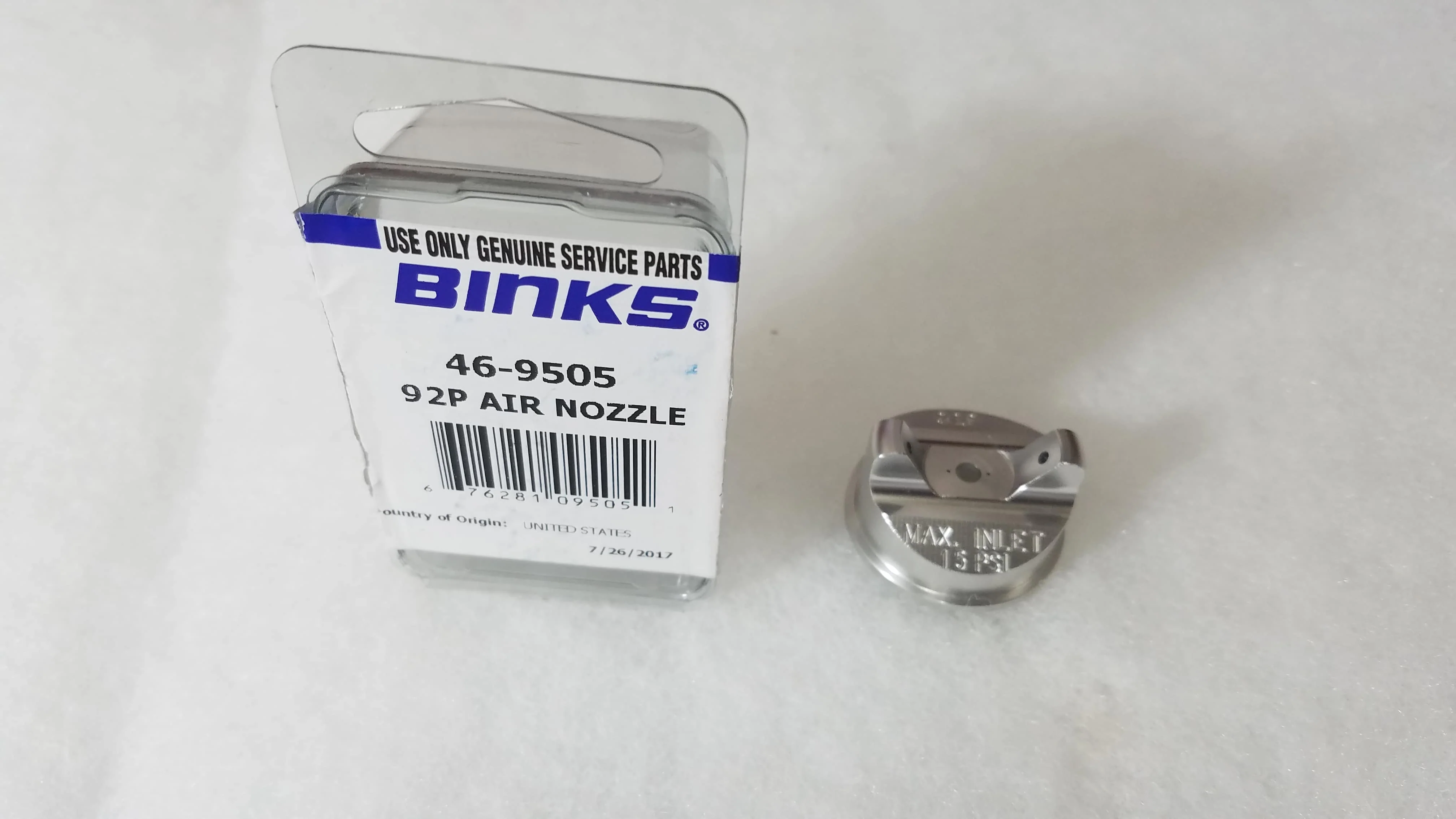 Binks 46-9505 92P Air Nozzle - Ysert