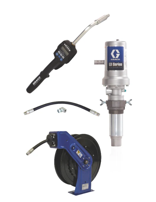 Graco 24K837 Ld Series 5:1 Oil Pump With Sd™ Series Hose Reel Package - Manual Meter Type - Ysert