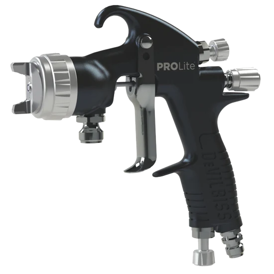 Devilbiss  PROLite Pressure HVLP & High Efficiency Gun Kit - 1, 1.2, 1.4 mm Nozzle (No cup) - Ysert