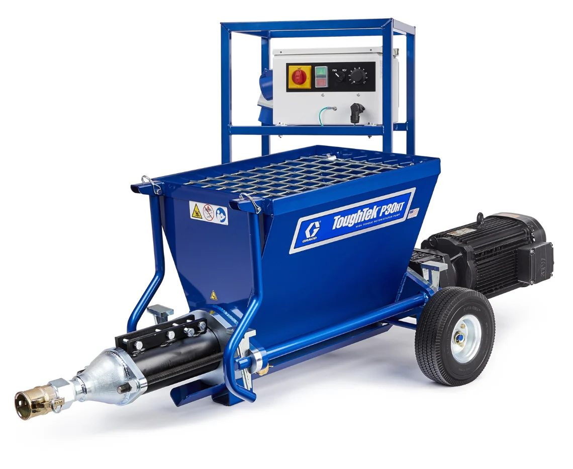 Graco 25M032 ToughTek P30HT Bare Rotor Stator Pump System, 230V, 30A, 1Ph - Ysert