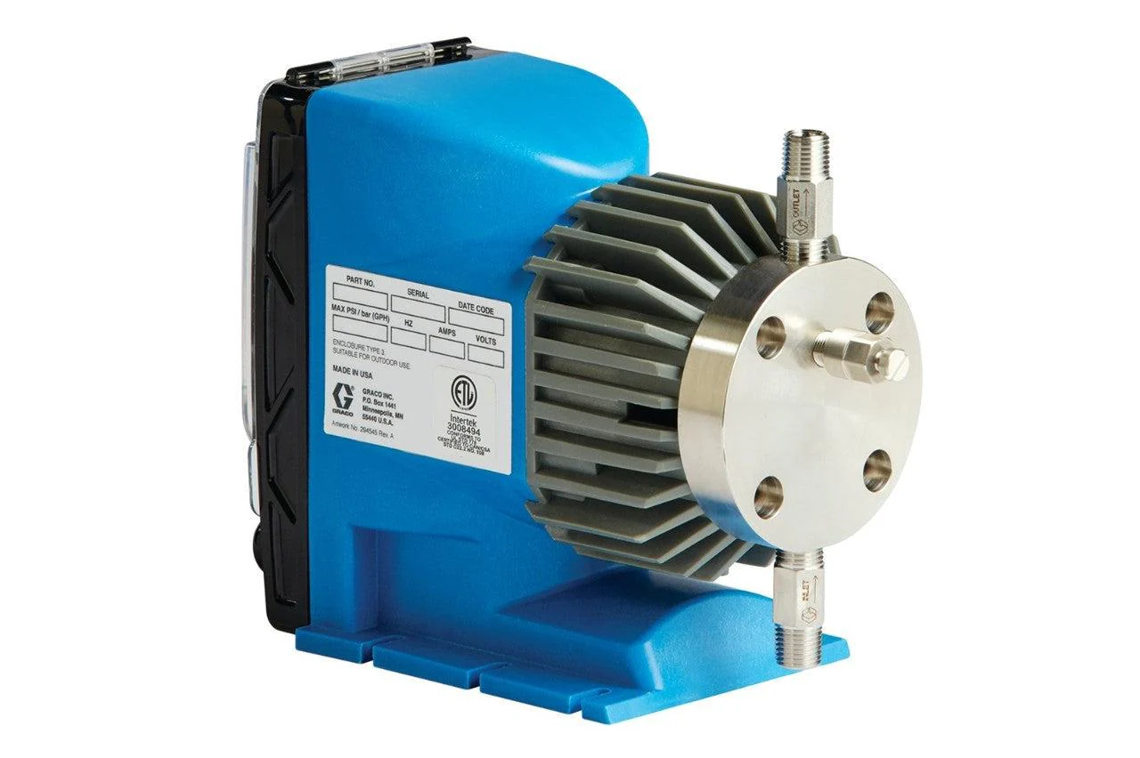 Graco Mongoose PVDF Metering Electric Diaphragm Pump (120 VAC, 30 GDP, 110 PSI) - Ysert