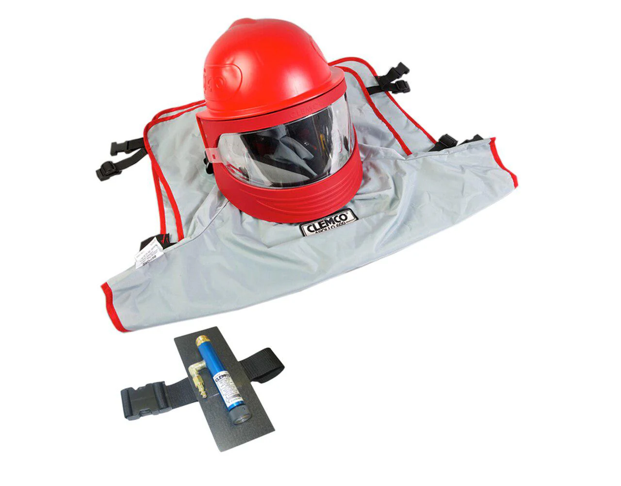 Clemco 25192 Apollo 600 HP DLX Less Respirator Hose w/ Cool-Air Tube (CAT) - Ysert