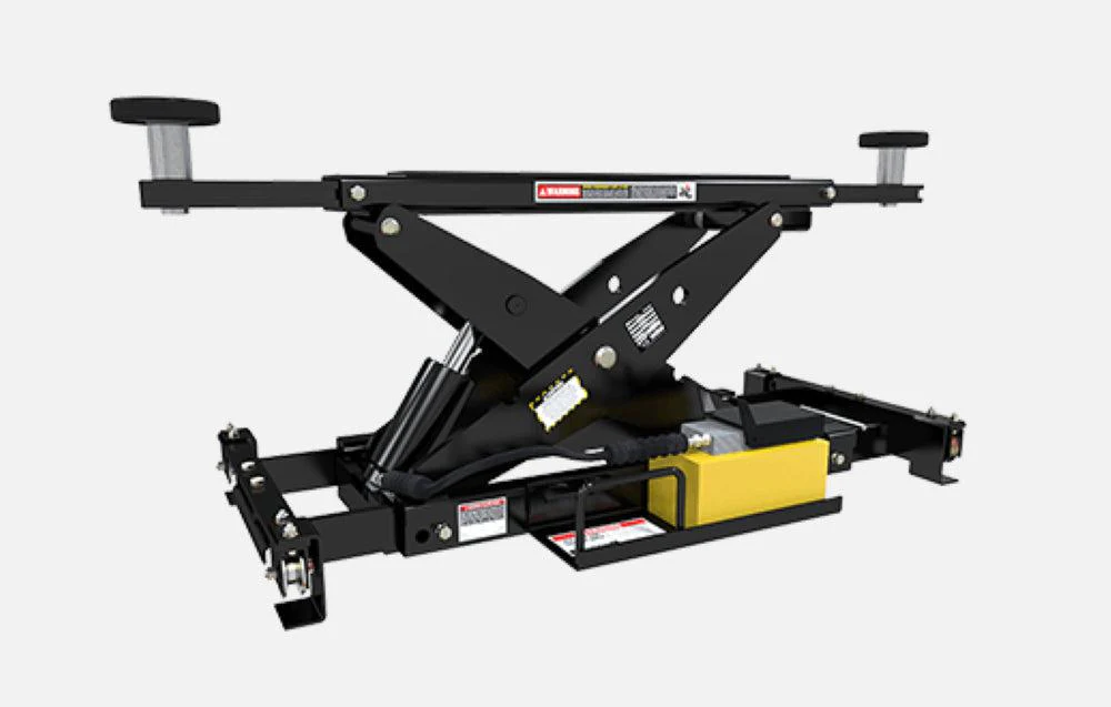 RJ6W 6,000-lb. Capacity  Rolling Bridge Jack  Easy-Roll Wheels - Ysert