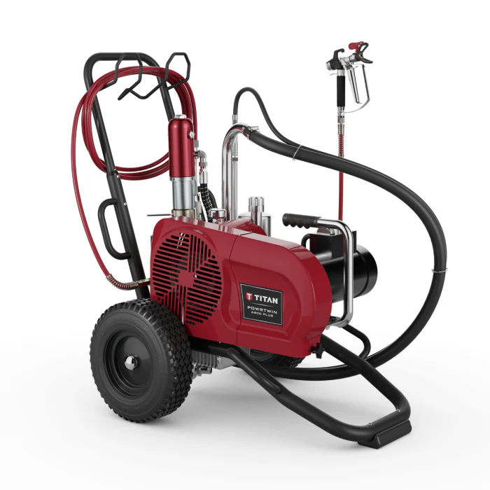 Titan PowrTwin 6900 Plus 3300 PSI @ 1.25 GPM Electric Driven Airless Paint Sprayer - Cart - Ysert