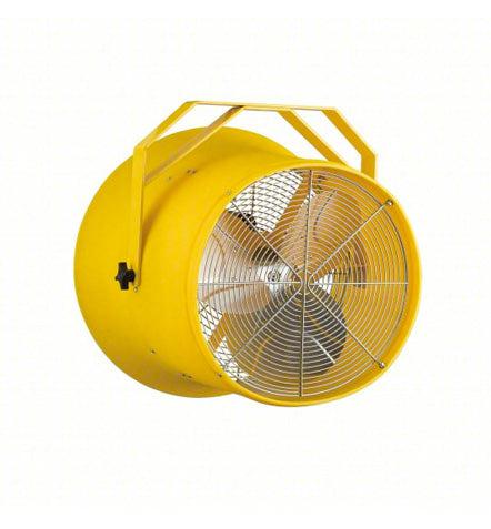 Allegro Fan, High Output, 1725 RPM, Yellow, 18 in. - Ysert