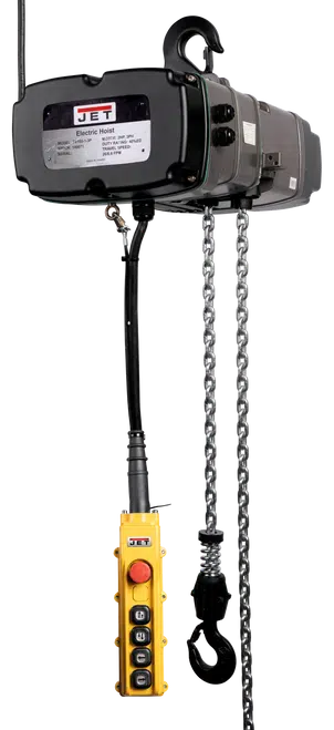 Jet Tools - TS100-070  1T ELEC HST 70' LIFT 3PH 460V - Ysert