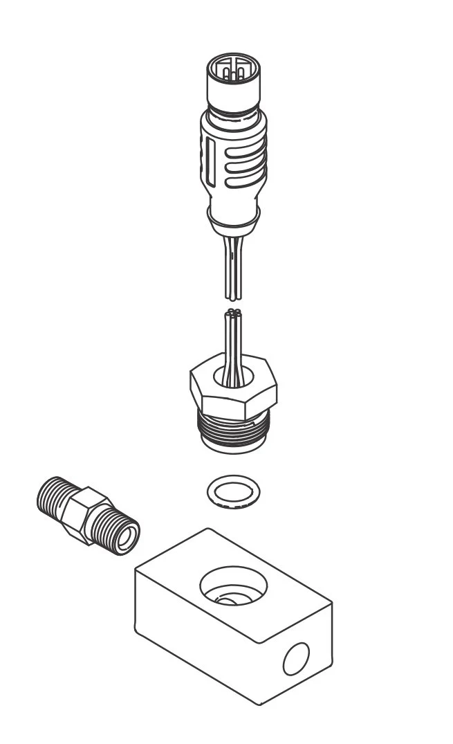 Graco 16V380 CABLE M12 REVERSE KEY NON-I.S. - Ysert