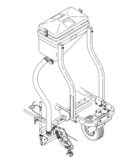 Graco 24M641 Glass Bead System w/ one 6-in. (152 mm) Dispenser - Ysert