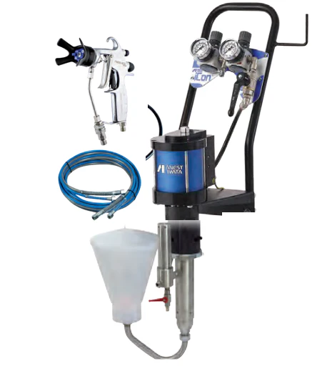 IWATA 1140021A0-T ICON ICON-M233N-HWM2 30:1 Multi Spray Pump & Kit - Assembled on Wall Mount - Ysert