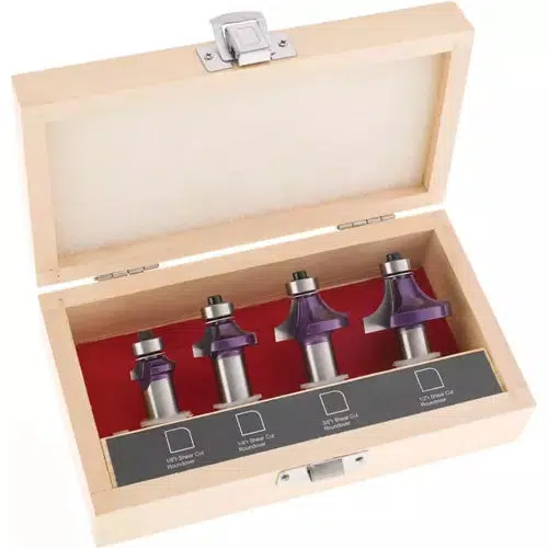 Grizzly H3430 - Roundover 4 pc. Set, 1/2
