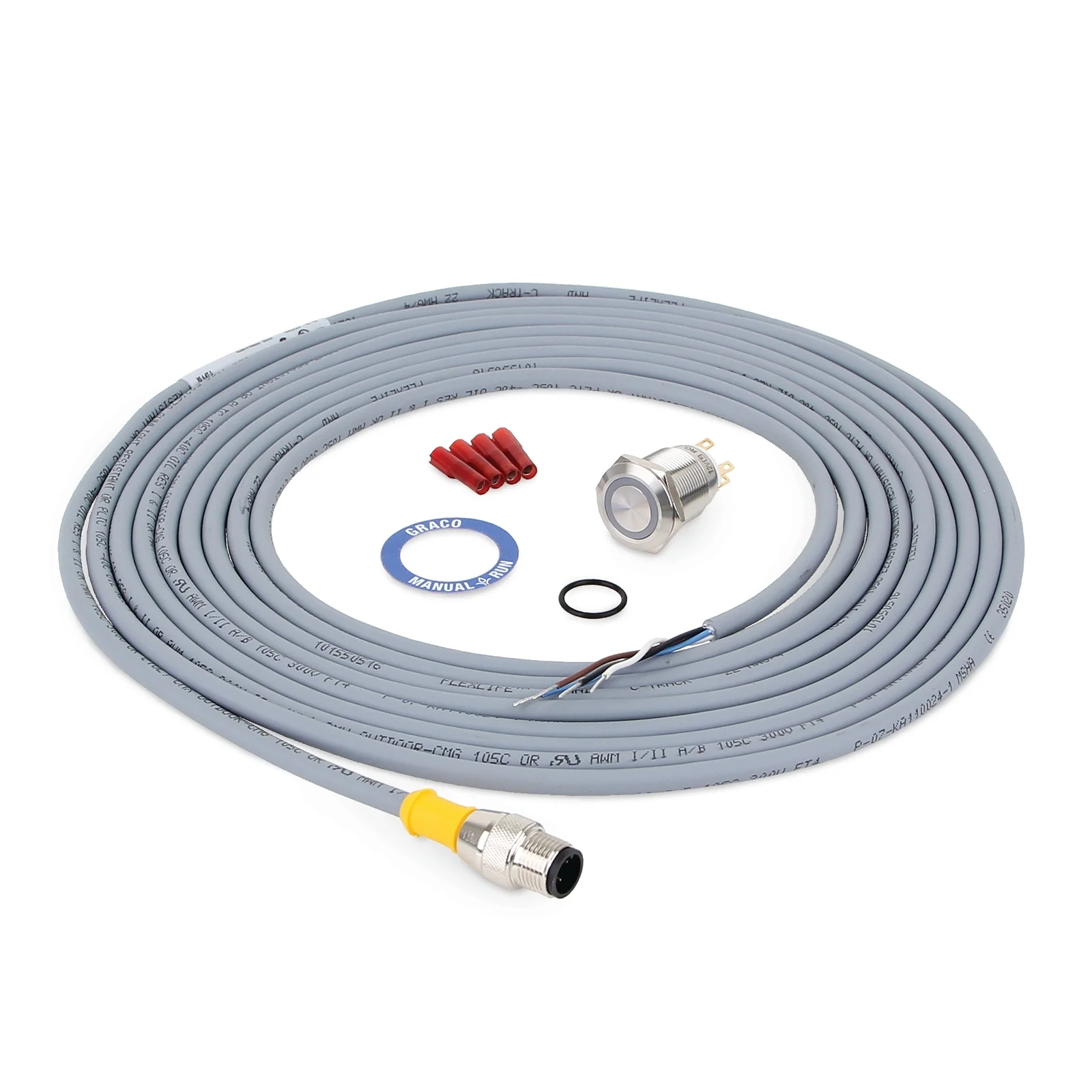 G-Series Pump Accessory - Remote Manual Run/Monitoring Light Kit - 12 VDC, includes 16 foot M12 cable - Ysert