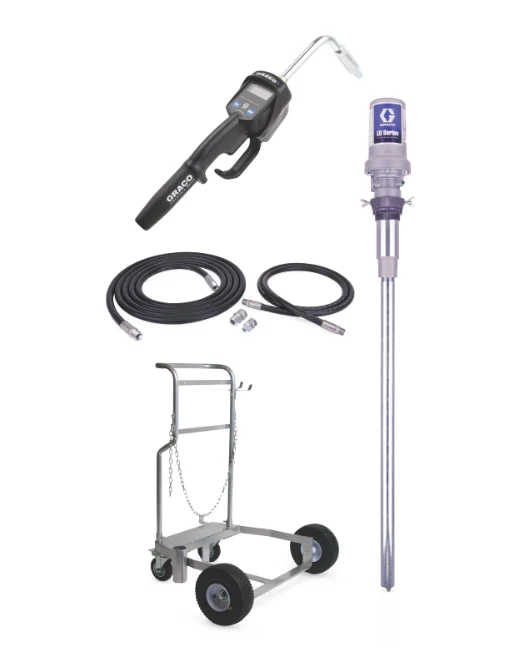 Graco 24H776 Ld Series 3:1 55 Gallon (200 Liter) Oil Pump Package - Preset Meter - Ysert