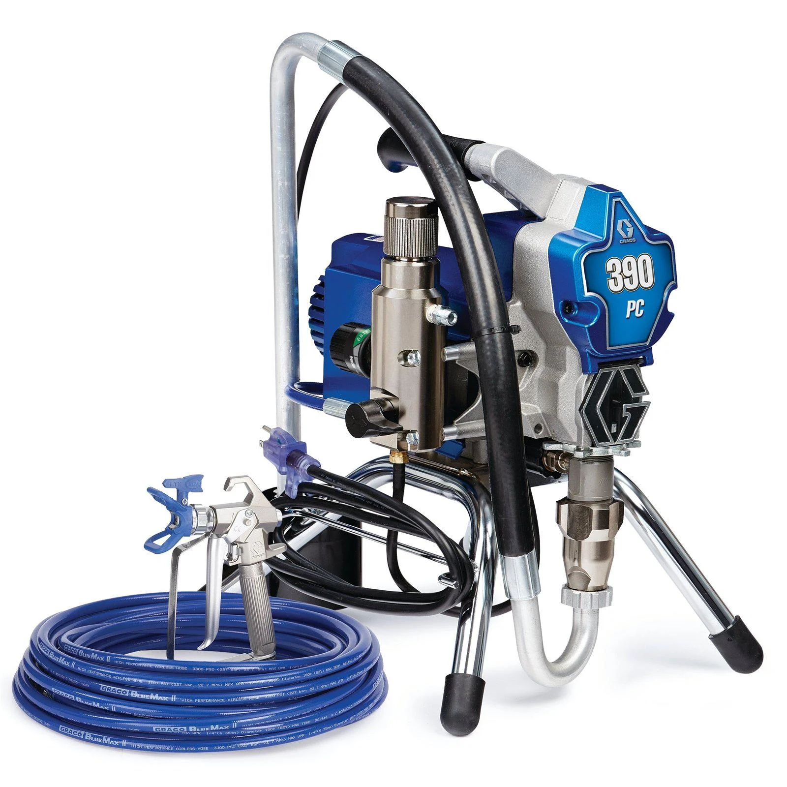Graco 390 PC 3300 PSI @ 0.47 GPM Electric Airless Sprayer - Stand - Ysert