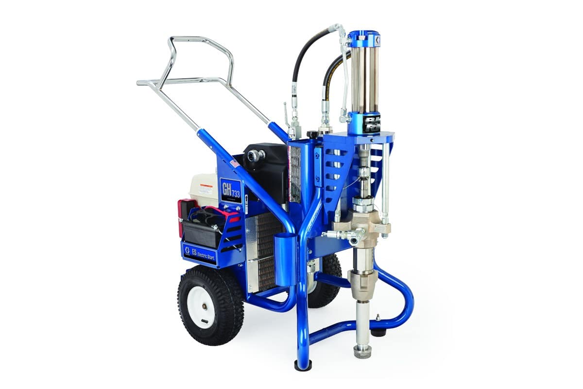 Graco GH 733ES 4000 PSI @ 4.0 GPM Gas Hydraulic Airless Sprayer - Big 250 System - Ysert