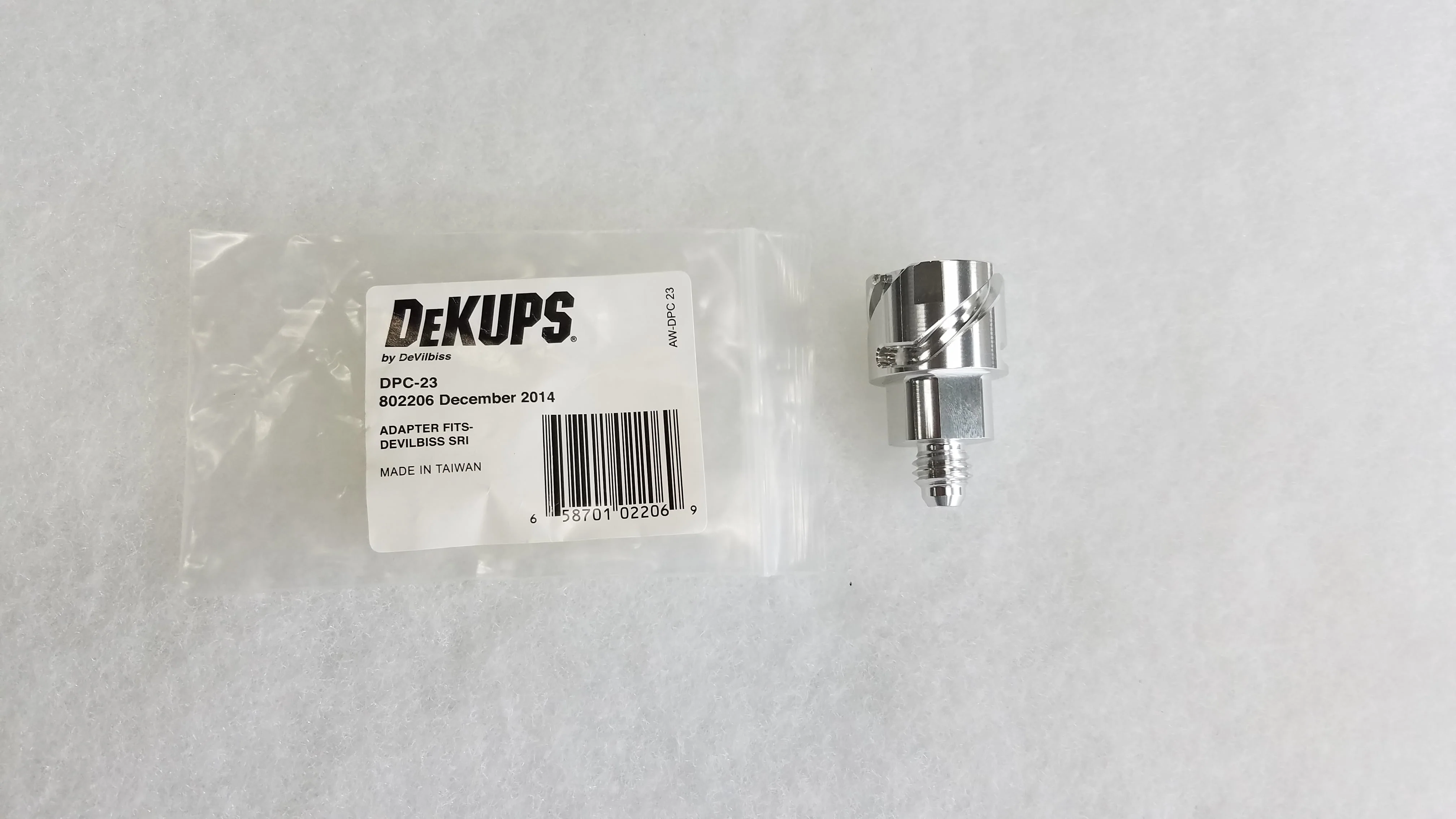 Devilbiss DPC-23 802206 Gravity Adapter - Ysert