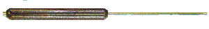 Suttner 6821 36” Stainless Steel Star Shaped Grip - Ysert