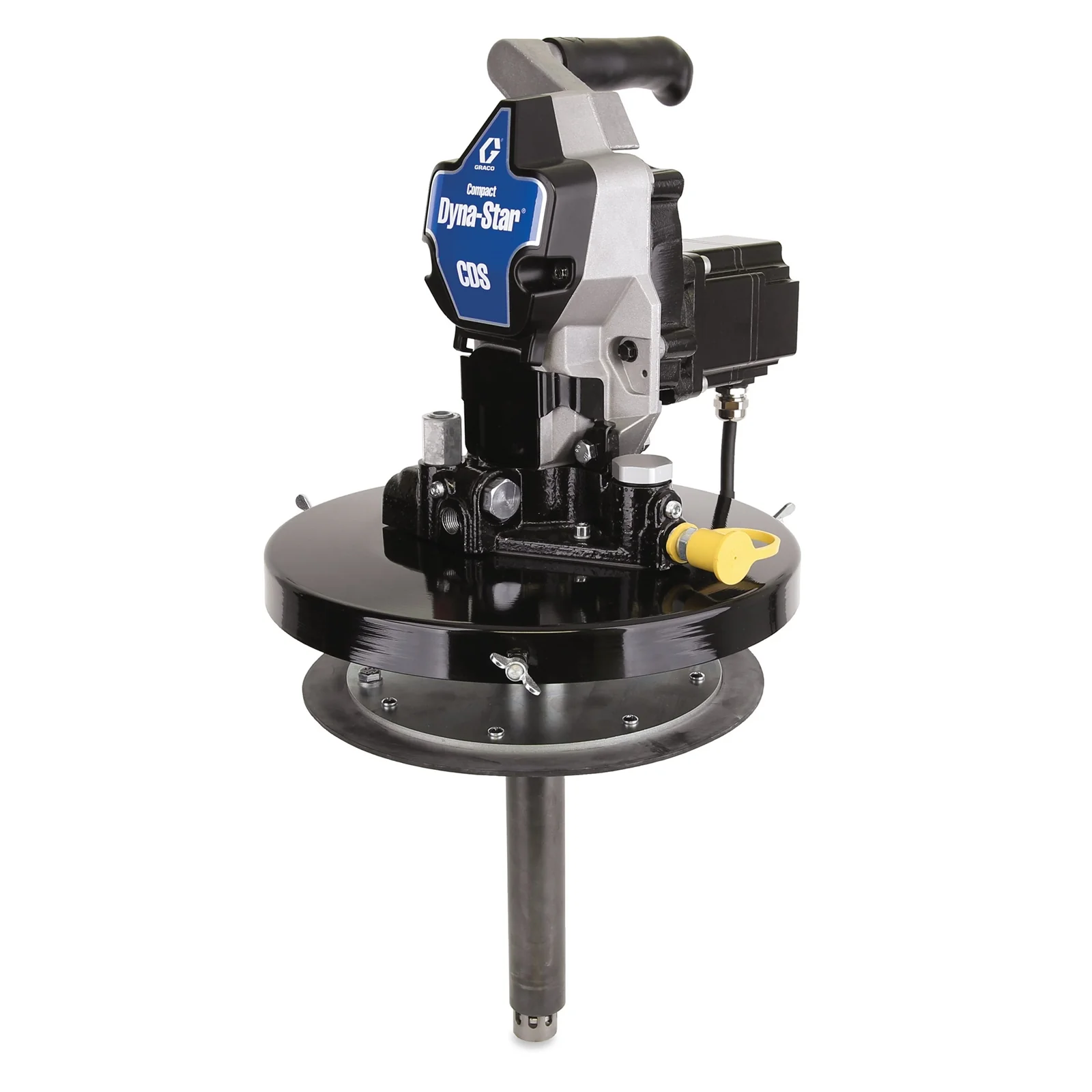Graco Compact Dyna-Star® 24 VDC Series progressive 35 lb Oil or Grease Bucket Kit, Pump, Lifting Handle - Ysert