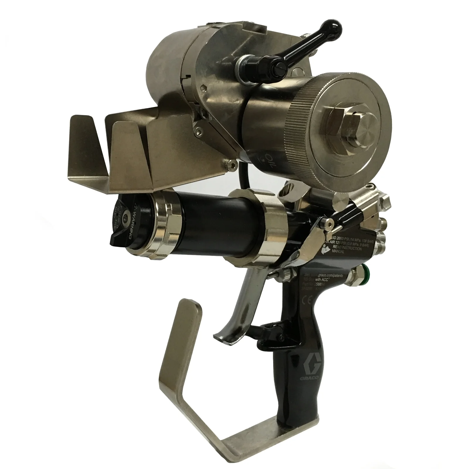 RS Internal Mix Chop Gun with Cutter and Tip - Ysert