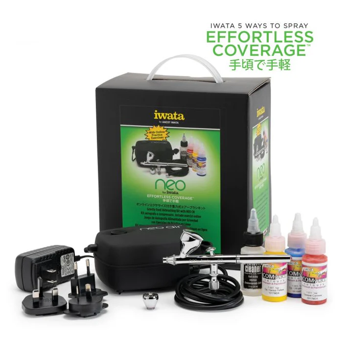 NEO for Iwata Gravity Feed Airbrushing Kit with NEO CN - Ysert
