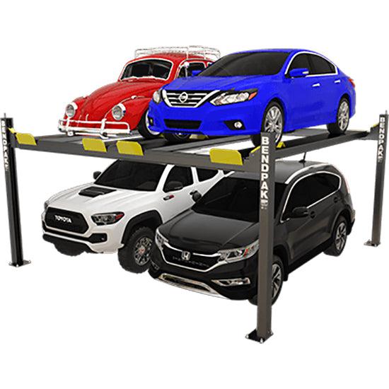HD-9SW 9,000-lb. Capacity  Four-Post Lift  Dual Platform  Super Wide - Ysert