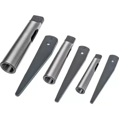 Grizzly H5932 - 6 pc. Drill Sleeves/Drifts Set - Ysert