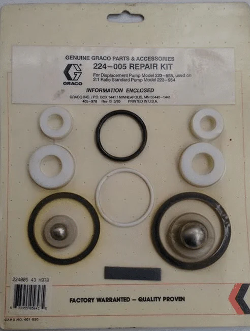 Graco 224005 Repair Kit with Teflon Cup Packings - Ysert