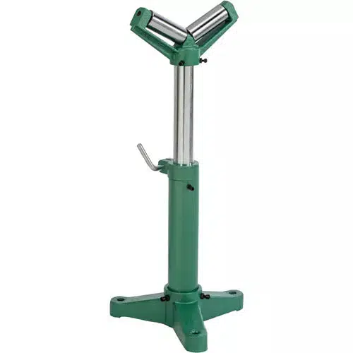 Grizzly T30671 - Heavy-Duty V-Roller Stand - Ysert