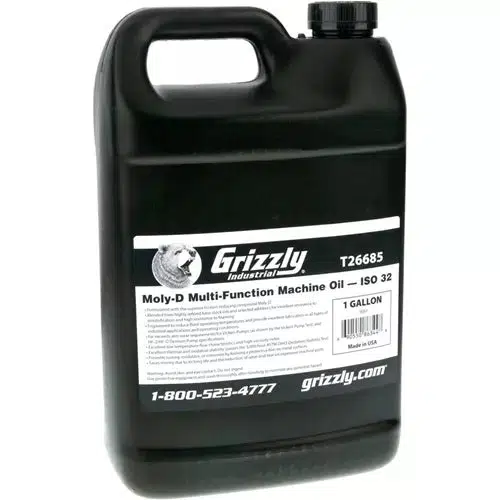 Grizzly T26685 - Moly-D Multi-Function Machine Oil - ISO 32, 1 Gallon - Ysert