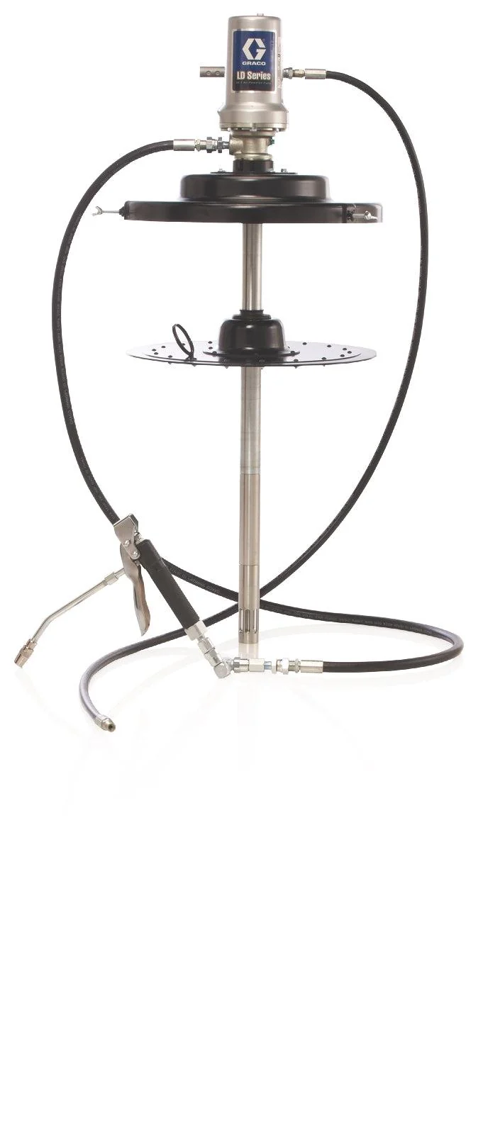 Graco LD Series 50:1 120 lb (54 kg) Grease Drum Pump Package - BSPP - Ysert