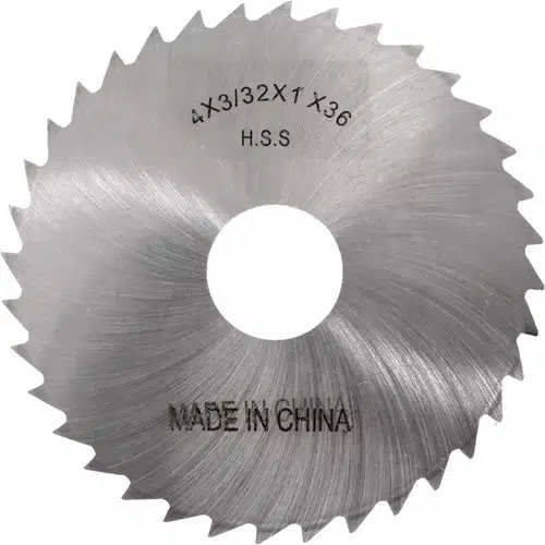 Grizzly G9489 - HSS Slitting Saws - 4