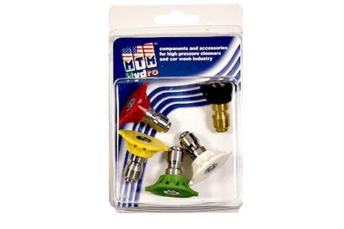 MTM Hydro Stainless Steel 4.0 QC Nozzles - 5/pack - Ysert
