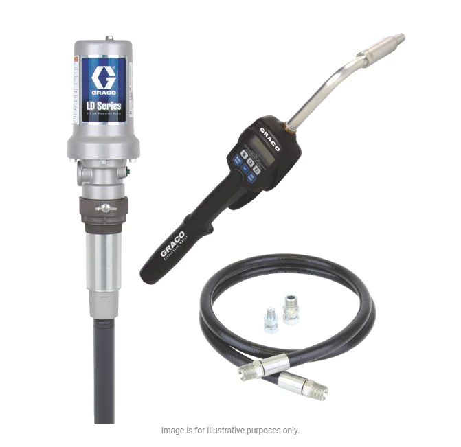 Graco 24H967 Ld Series 5:1 Universal Stationary Oil Pump Package - Preset Meter Type - Ysert
