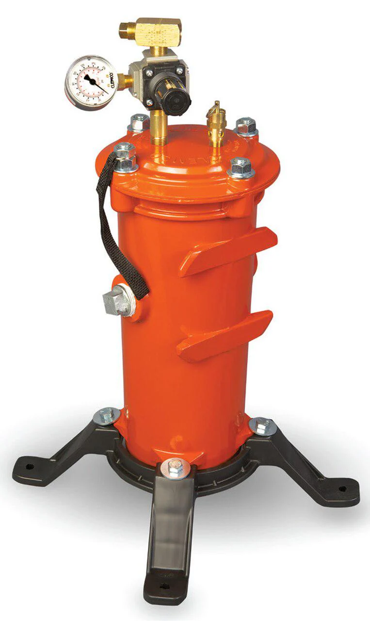 Clemco 24213 Apollo 600 HP w/ 50 ft. Respirator Hose, CPF-20 Air Filter & Air-Control Valve (ACV) - Ysert