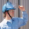 Bullard Front Brim Hard Hat, Type 2, Class E, Ratchet (8-Point), Blue - Ysert