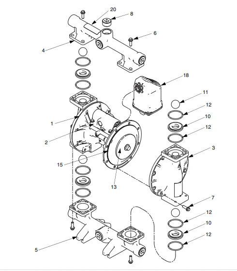 G raco  24B766 Air  Valve  Rerplacement Kit - Aluminum - (AxxA & A01B) - Ysert