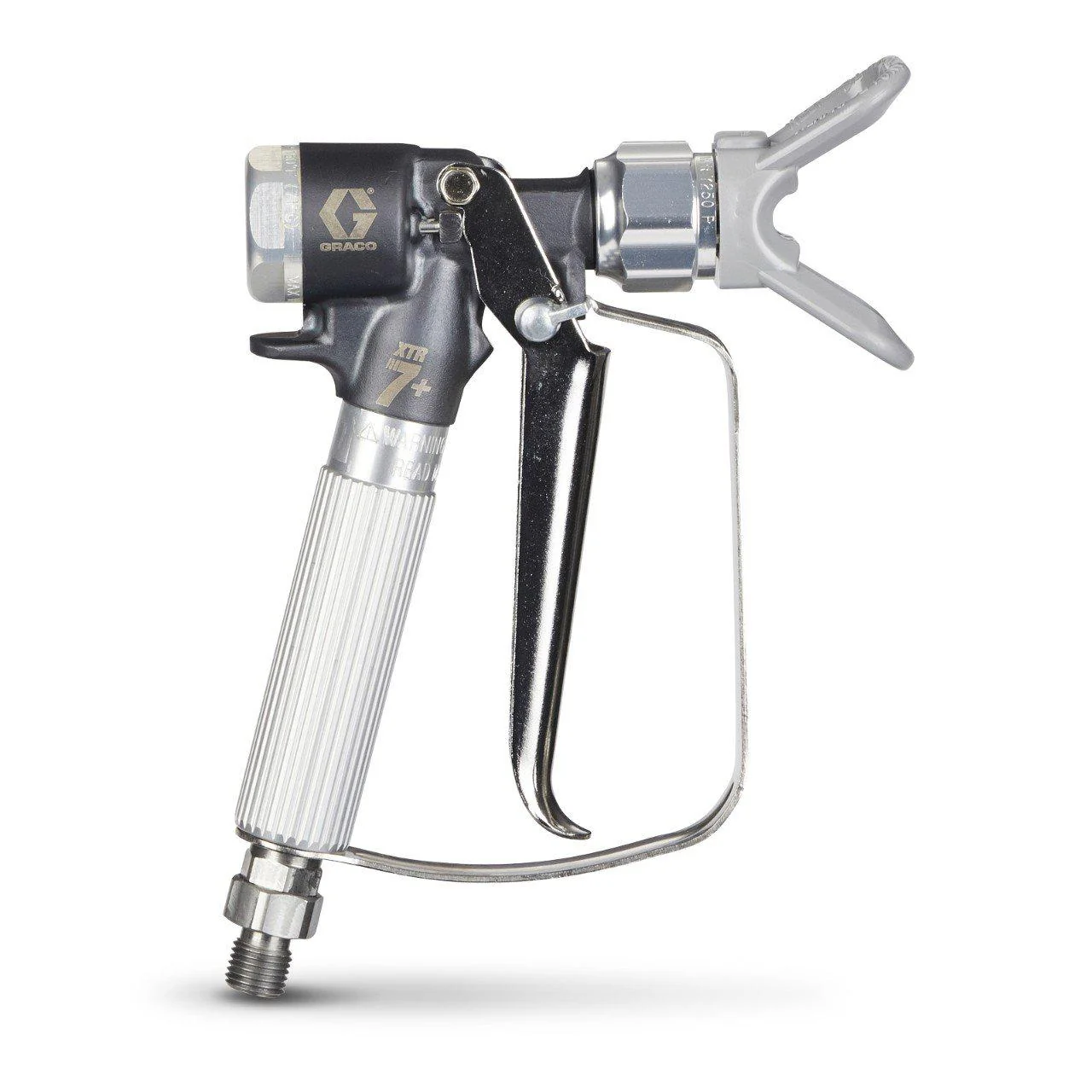 Graco XTR7+ Airless Spray Gun, Round Handle, 4-Finger Trigger, No Tip - Ysert